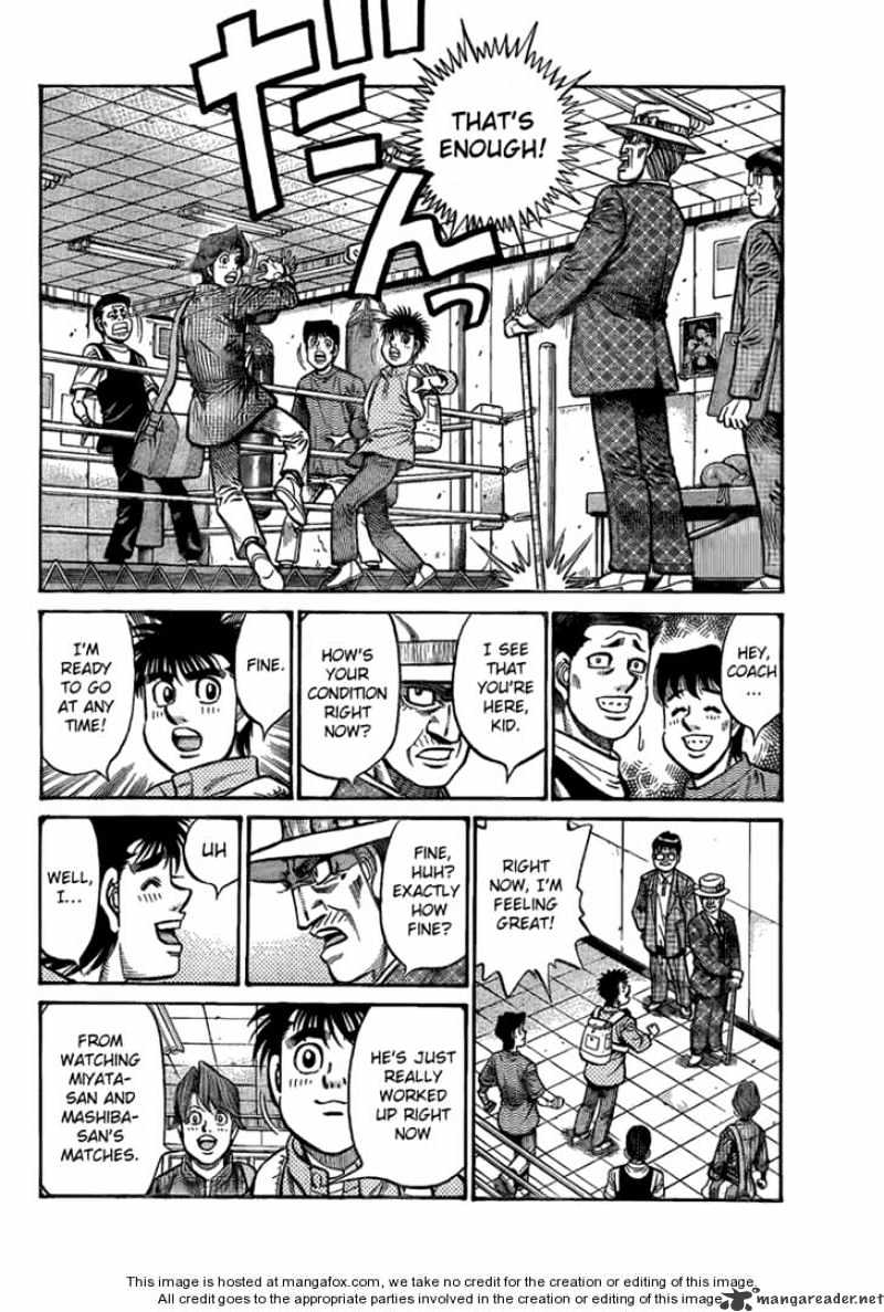 Hajime no Ippo: Fighting Spirit, Chapter 856 image 12